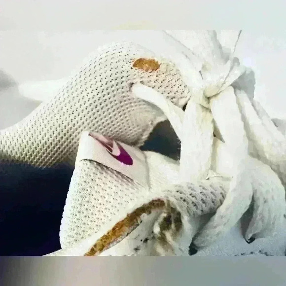 Nike | Court Borough Low 2, White with Copper/Vivid Purple, Unisex Big Kids 5Y - Picture 10 of 10